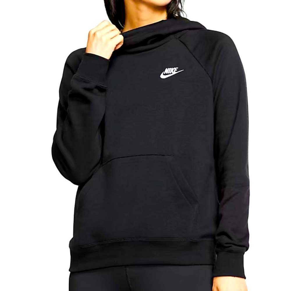 NWT Nike Sportswear Funnel Neck Fleece pul…